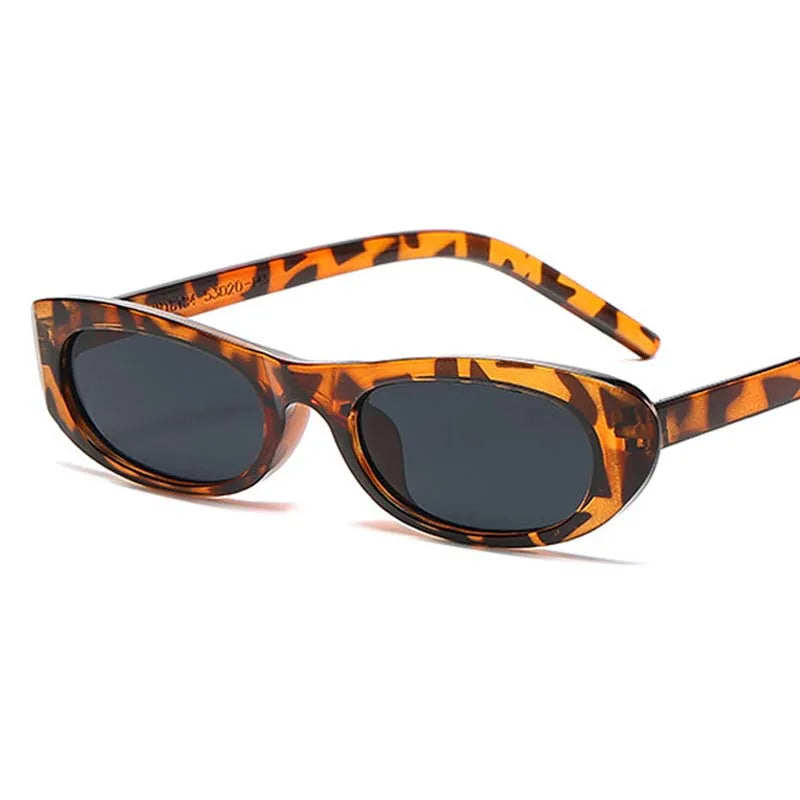 Small Frame Oval Sunglasses Women Brand