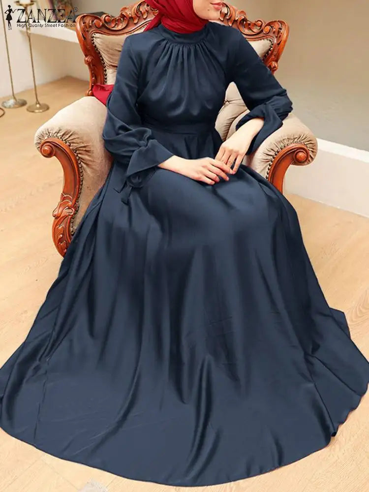 Long Dresses Women Muslim Fashion