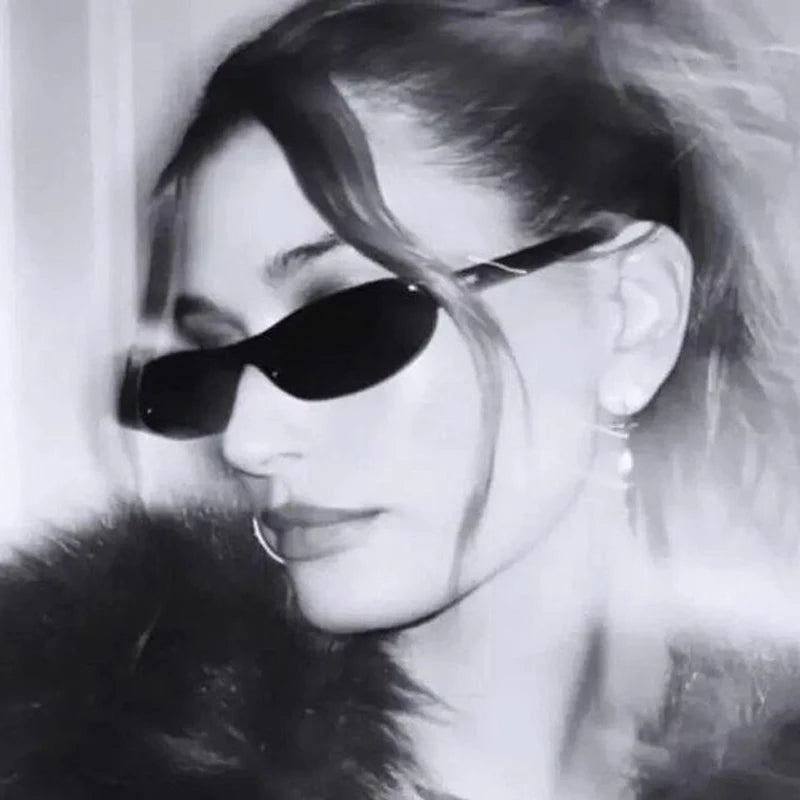Small Frame Oval Sunglasses Women Brand